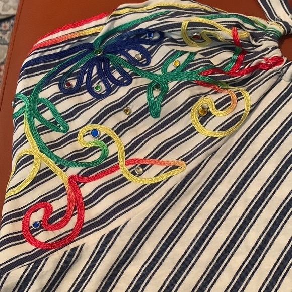 Anthropologie Multicolor Striped Tank Top - Picture 8 of 11